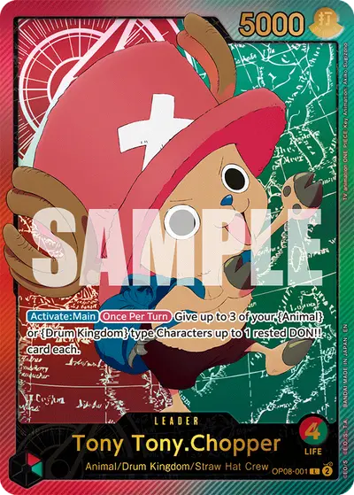 Tony Tony Chopper OP08-001 SPR EB02 Anime 25th Collection