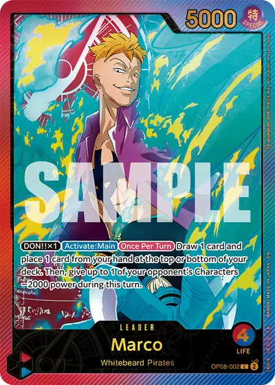 Marco OP08-002 SPR EB02 Anime 25th Collection