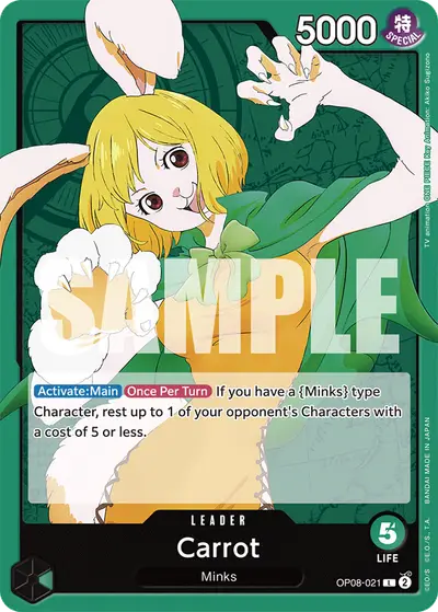 Carrot OP08-021 OP08 Two Legends