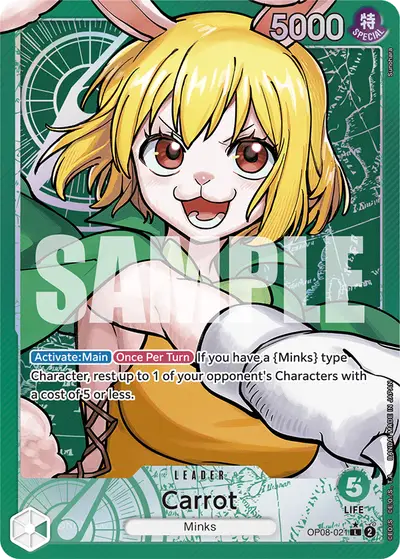 Carrot OP08-021 Parallel OP08 Two Legends