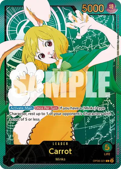 Carrot OP08-021 SPR EB02 Anime 25th Collection