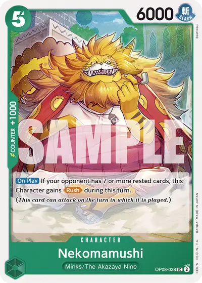Nekomamushi OP08-028 OP08 Two Legends