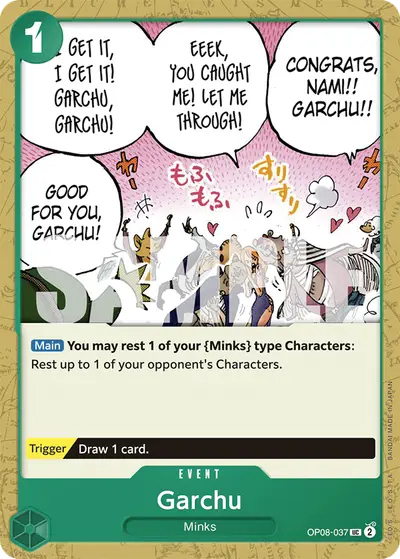 Garchu OP08-037 OP08 Two Legends