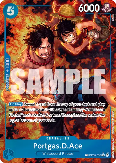 Portgas D. Ace OP08-052 TR OP10 Royal Blood