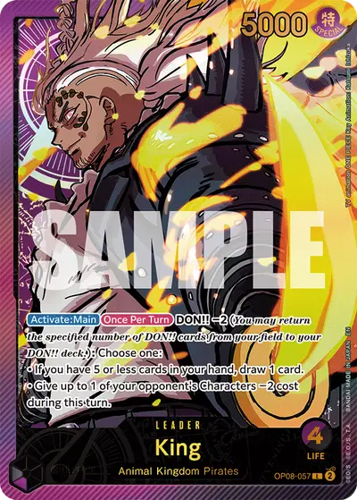 King OP08-057 SPR EB02 Anime 25th Collection