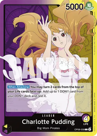Charlotte Pudding OP08-058 OP08 Two Legends