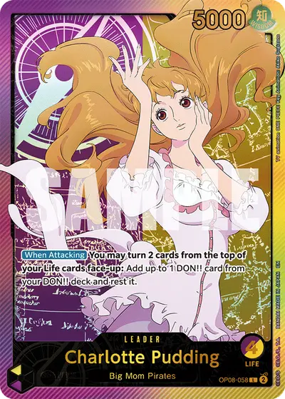 Charlotte Pudding OP08-058 SPR EB02 Anime 25th Collection