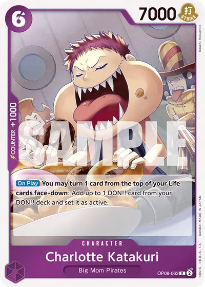 Charlotte Katakuri OP08-063 OP08 Two Legends