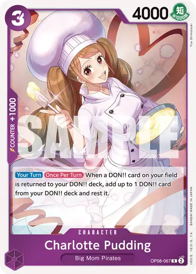 Charlotte Pudding OP08-067 OP08 Two Legends