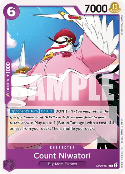 Count Niwatori OP08-071 OP08 Two Legends