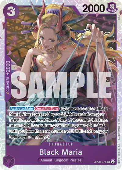 Black Maria OP08-074 OP08 Two Legends
