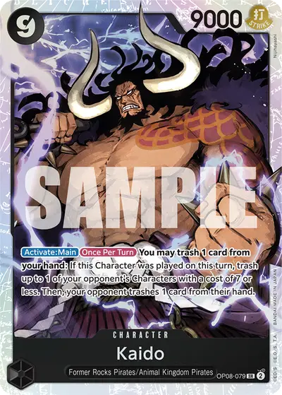 Kaido OP08-079 OP08 Two Legends