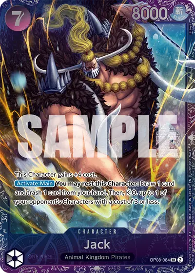 Jack OP08-084 Parallel 2 Promotion Cards