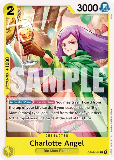 Charlotte Angel OP08-101 OP08 Two Legends
