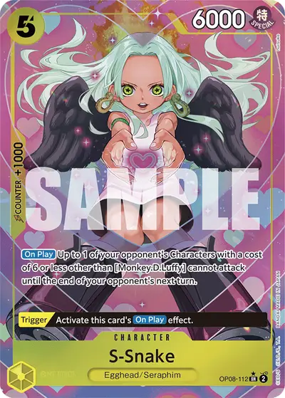 S-Snake OP08-112 Parallel OP08 Two Legends