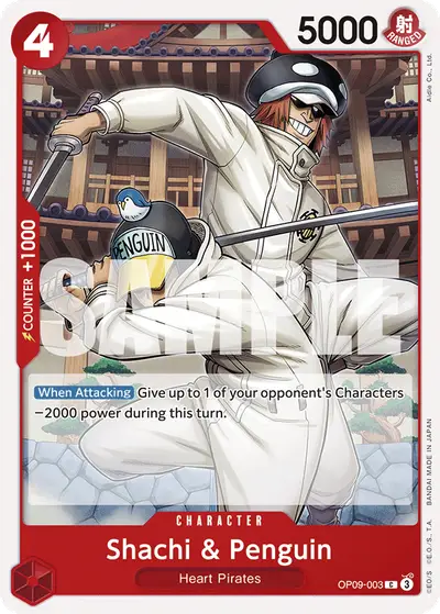 Shachi & Penguin OP09-003 OP09 Emperors in the New World
