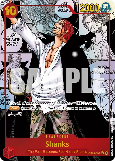 Shanks OP09-004 Manga OP09 Emperors in the New World
