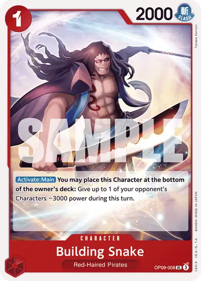 Building Snake OP09-008 OP09 Emperors in the New World