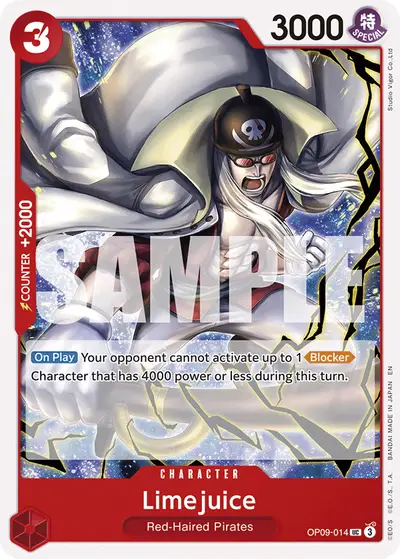 Limejuice OP09-014 Reprint ST23 Red Shanks