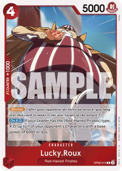 Lucky Roux OP09-015 OP09 Emperors in the New World