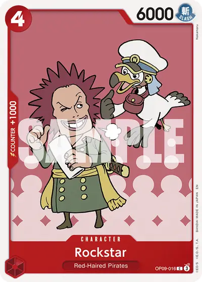 Rockstar OP09-016 Reprint ST23 Red Shanks