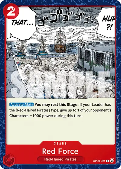 Red Force OP09-021 OP09 Emperors in the New World