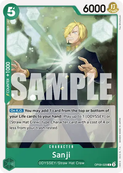 Sanji OP09-028 OP09 Emperors in the New World