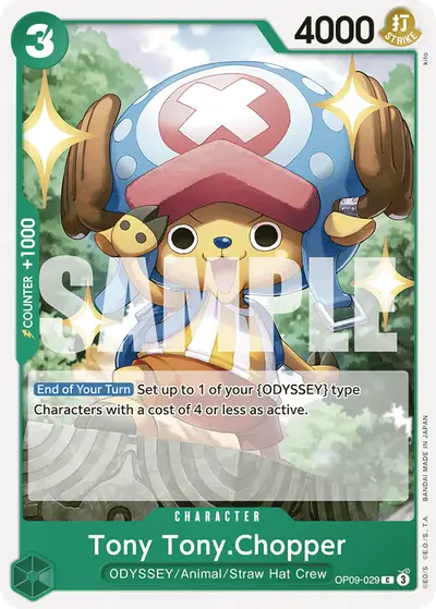 Tony Tony Chopper OP09-029 OP09 Emperors in the New World