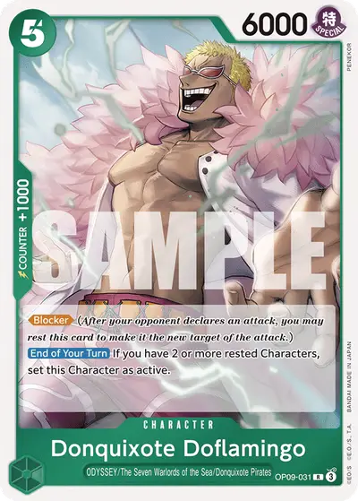 Donquixote Doflamingo OP09-031 OP09 Emperors in the New World