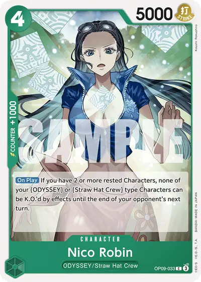 Nico Robin OP09-033 OP09 Emperors in the New World