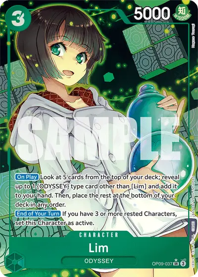Lim OP09-037 Parallel OP09 Emperors in the New World