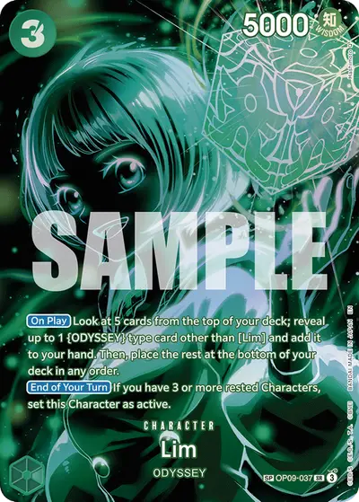 Lim OP09-037 SP OP12 Legacy of the Master