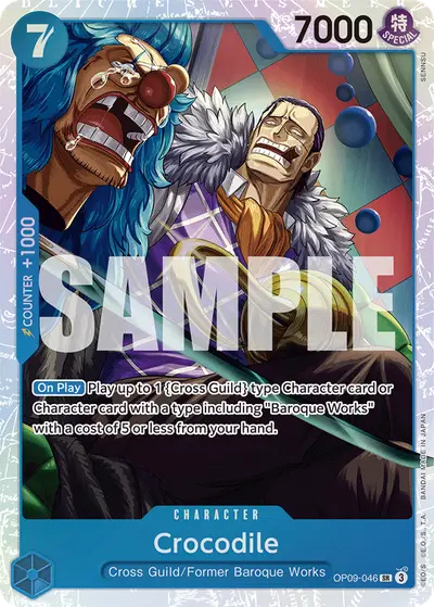 Crocodile OP09-046 OP09 Emperors in the New World