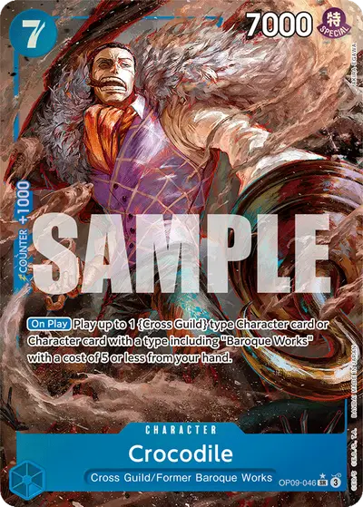 Crocodile OP09-046 Parallel OP09 Emperors in the New World