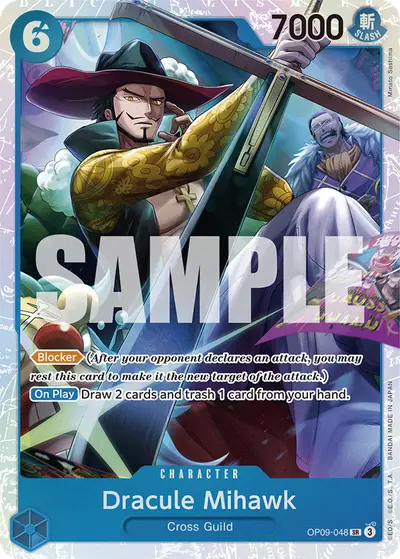 Dracule Mihawk OP09-048 OP09 Emperors in the New World