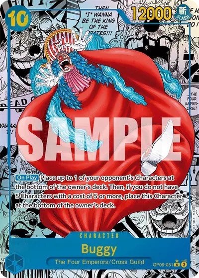 Buggy OP09-051 Manga OP09 Emperors in the New World