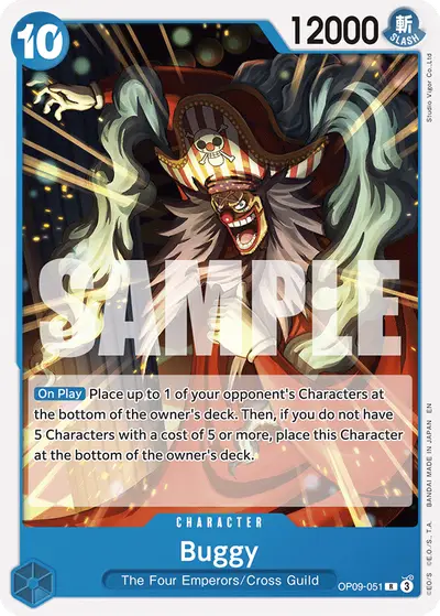 Buggy OP09-051 Reprint ST25 Blue Buggy