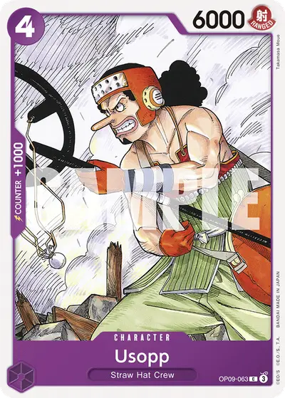Usopp OP09-063 OP09 Emperors in the New World