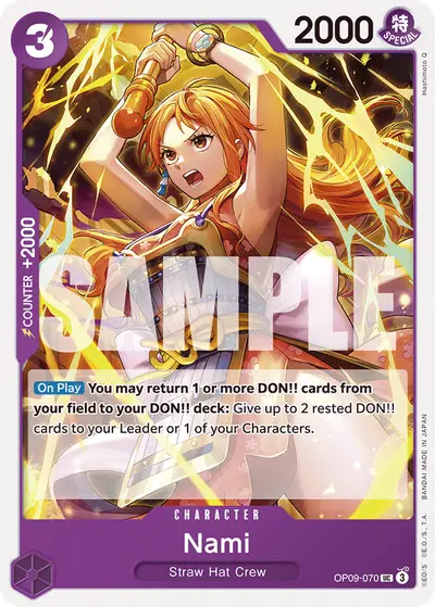 Nami OP09-070 OP09 Emperors in the New World