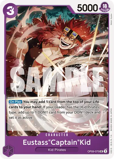 Eustass "Captain" Kid OP09-075 OP09 Emperors in the New World