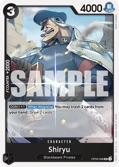 Shiryu OP09-088 OP09 Emperors in the New World