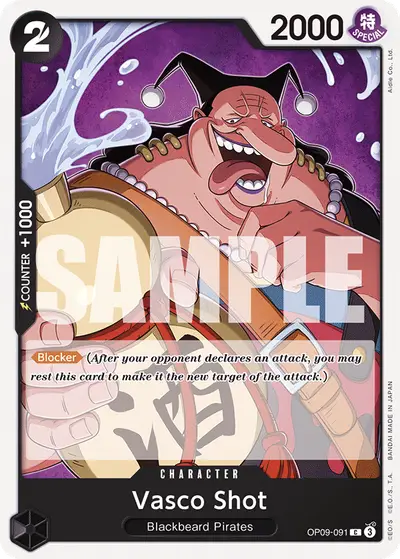 Vasco Shot OP09-091 OP09 Emperors in the New World