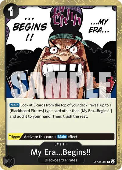 My Era...Begins!! OP09-096 OP09 Emperors in the New World