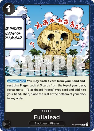 Fullalead OP09-099 Reprint ST27 Black Marshall D. Teach
