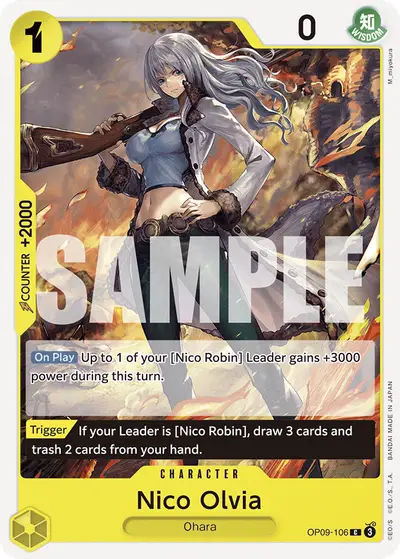 Nico Olvia OP09-106 OP09 Emperors in the New World