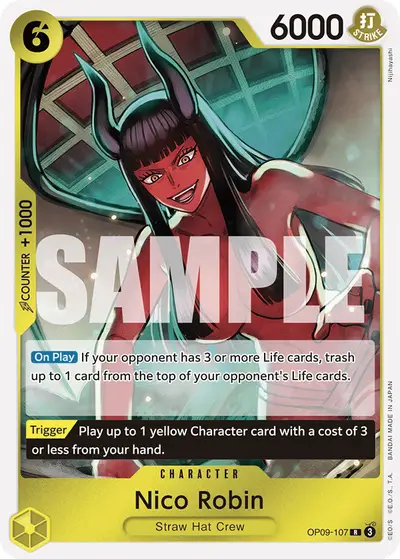 Nico Robin OP09-107 OP09 Emperors in the New World