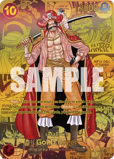 Gol D. Roger OP09-118 Manga OP09 Emperors in the New World