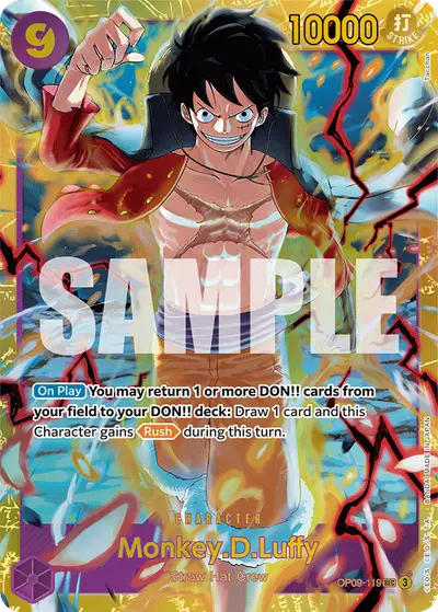 Monkey D. Luffy OP09-119 OP09 Emperors in the New World
