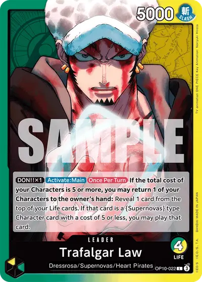 Trafalgar Law OP10-022 OP10 Royal Blood