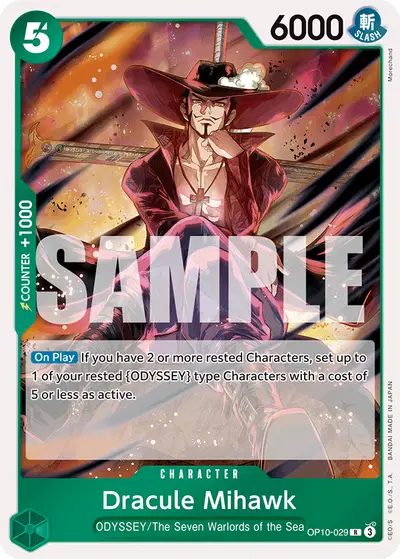 Dracule Mihawk OP10-029 OP10 Royal Blood